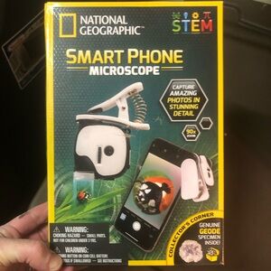 NWOT National Geograohic smart phone microscope